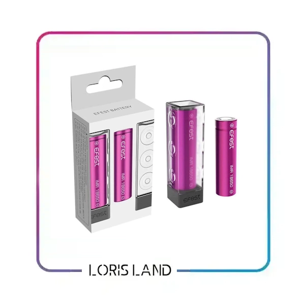 باتری 18650 اِفِست ۳0۰۰ میلی آمپر